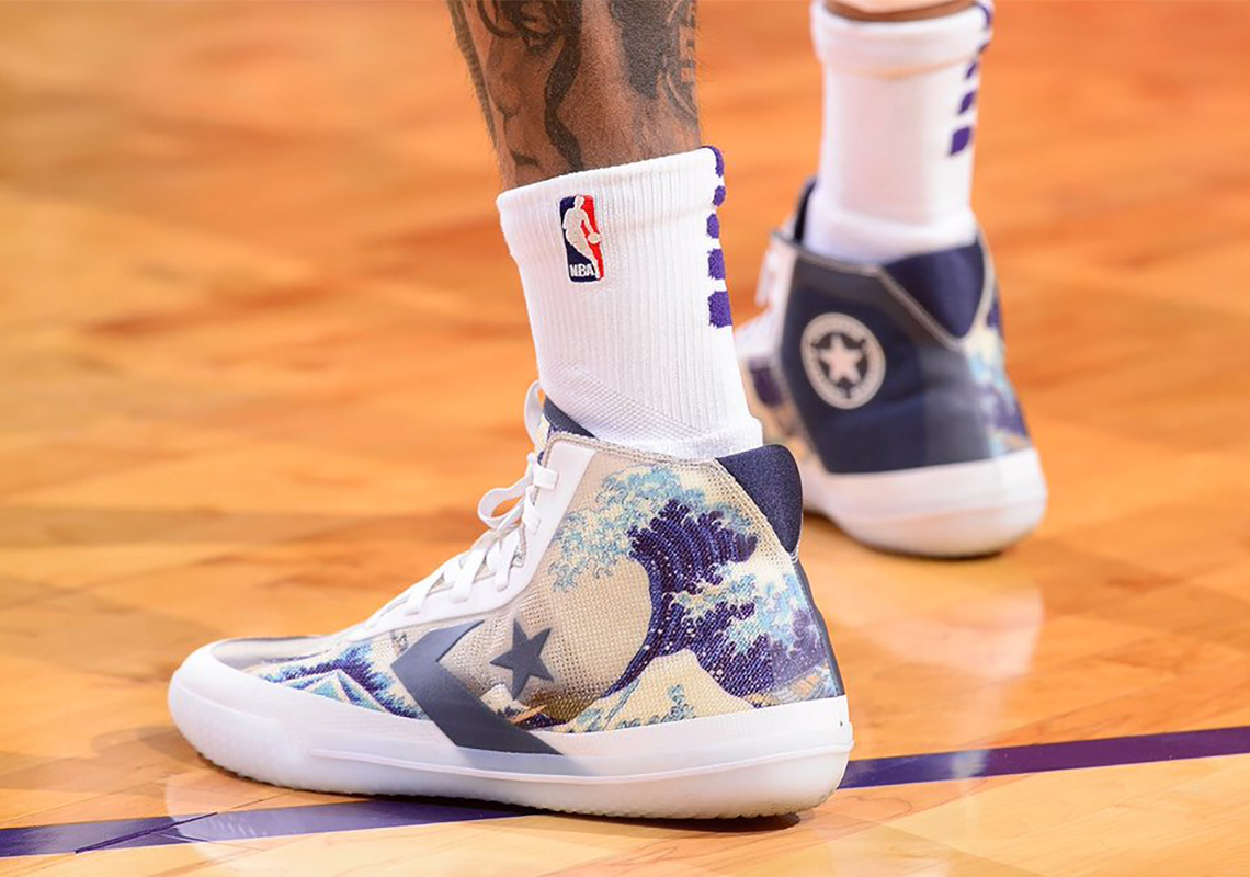 Kelly Oubre Jr.'s Converse All Star Pro BB "Tsunami" PE And More Shine On NBA's Second Opening Night