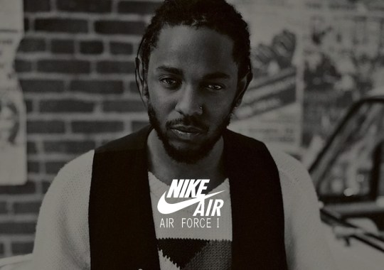 Kendrick Lamar And NRG Nike Rumored To Release Air Force 1 Low In Summer 2020