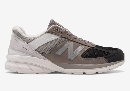 The New Balance 990v5 Goes Tri-color In Greyscale
