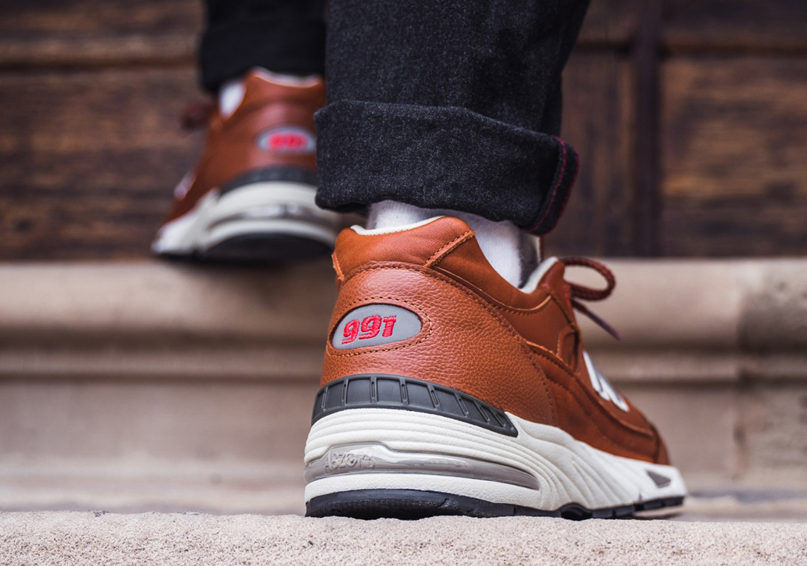 new balance leather 991