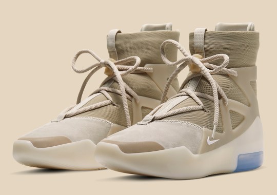 Official Images Of The Nike Air Fear Of God 1 “Oatmeal”