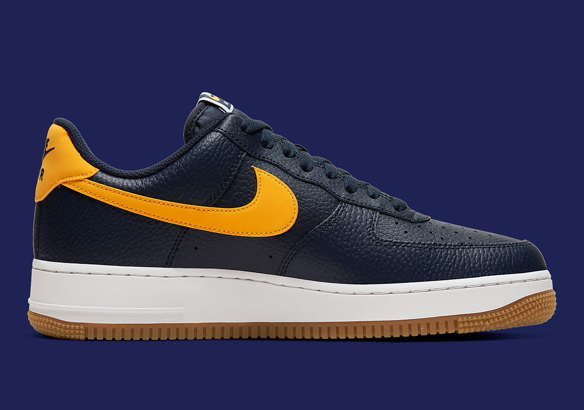 Nike Air Force 1 Low Navy Yellow CI0057-400-1 | SneakerNews.com