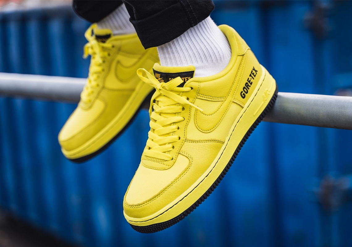 air force gore tex yellow