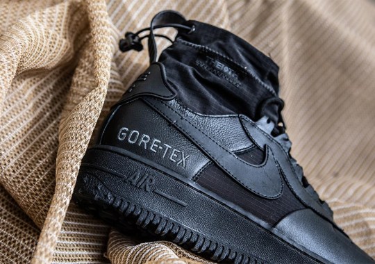 The Nike Air Force 1 High Gore-Tex Is Coming In Triple Black