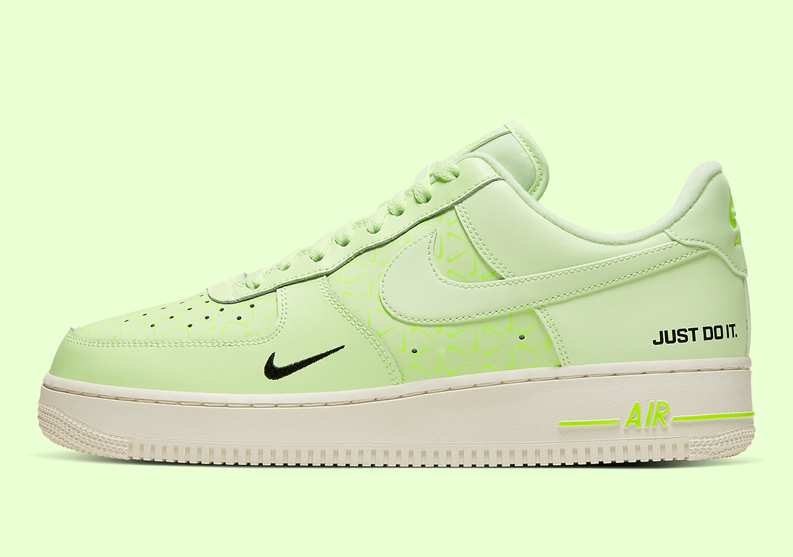 pastel green air force 1