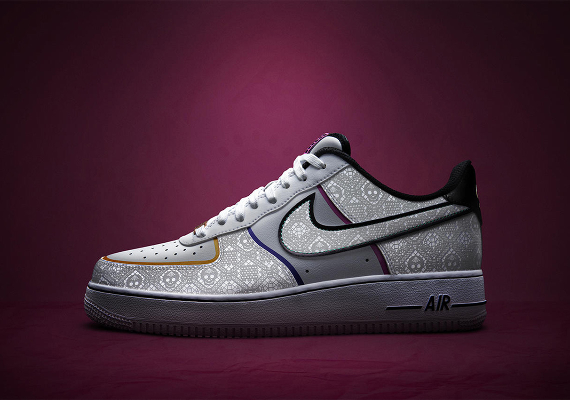 air force 1 day of the dead footlocker