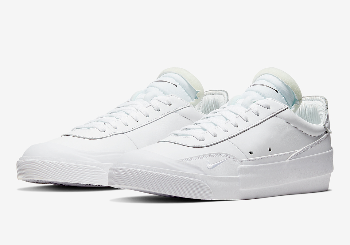 nike drop type white