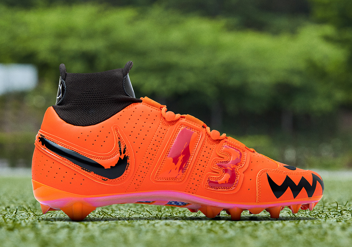 Nike Obj Cleats Week 8 Orange Pumpkin 4