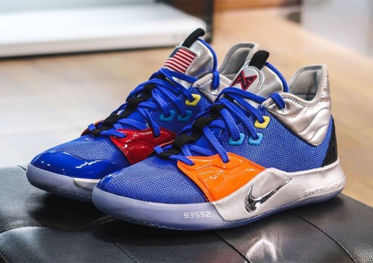 NASA And Paul George Link Up For Another nike thea PG 3 Collaboration
