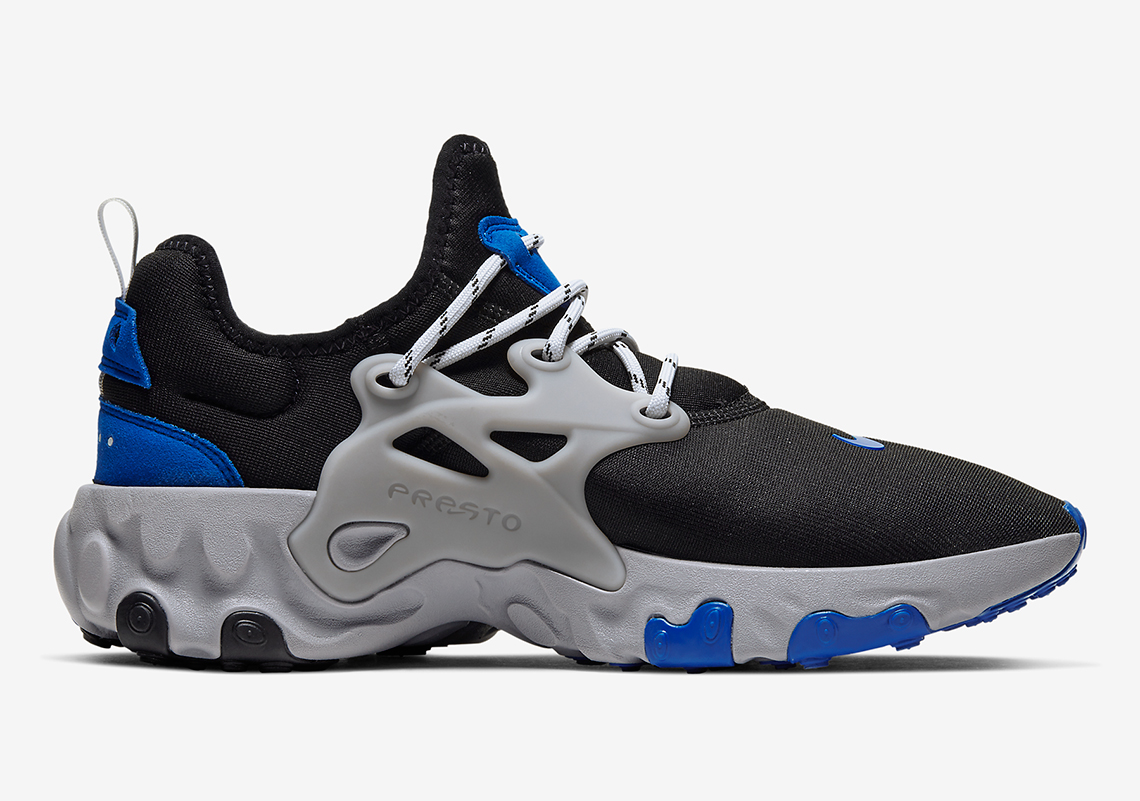 blue presto react