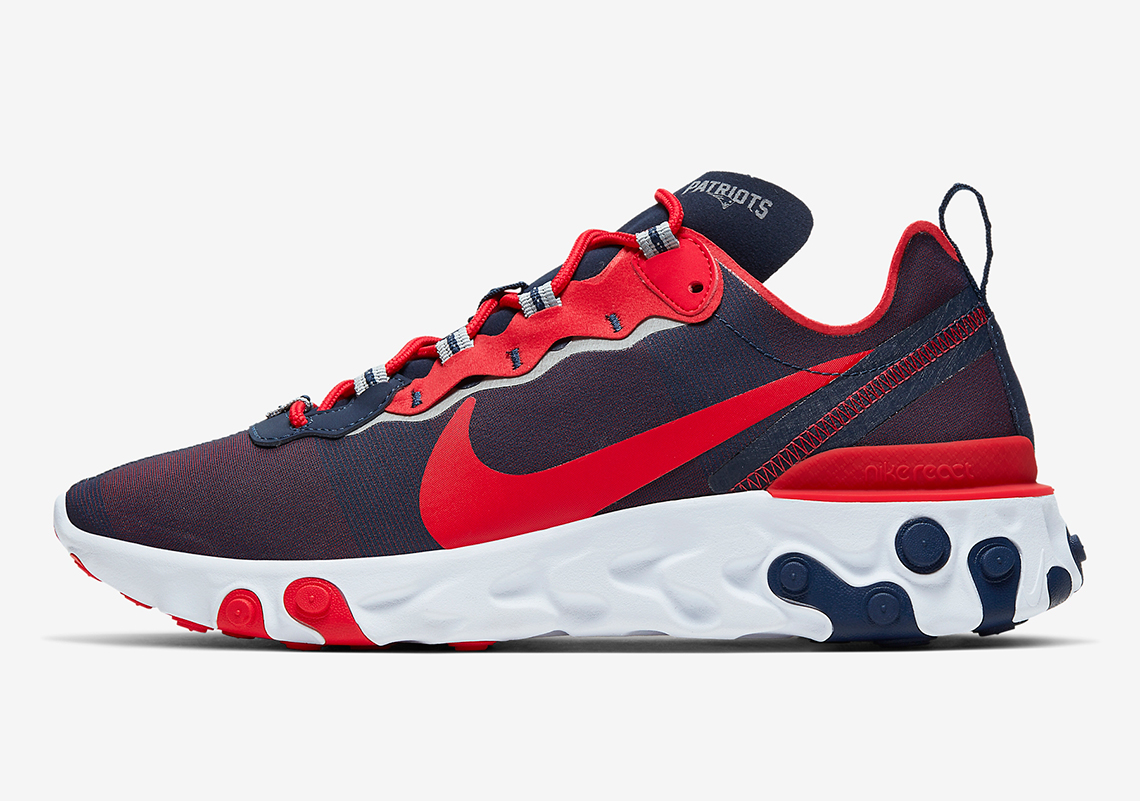 Nike React Element 55 NFL Pack Release 