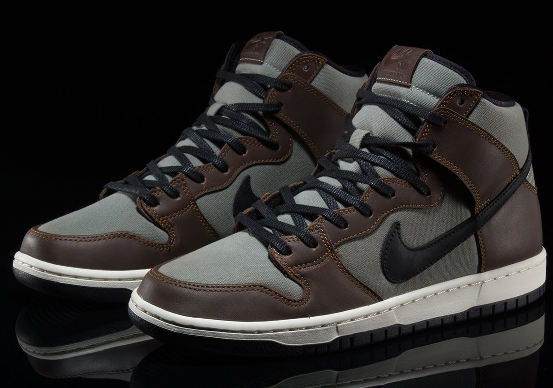 Nike SB Dunk High Baroque Brown BQ6826-201 Release Info | SneakerNews.com