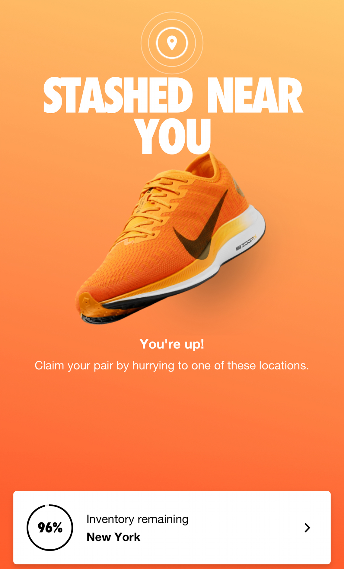 Nike SNKRS App Shared Stash Info 