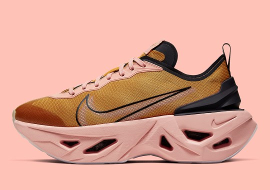 The Nike ZoomX Vista Grind Is Arriving In a Gold And Coral Stardust Colorway