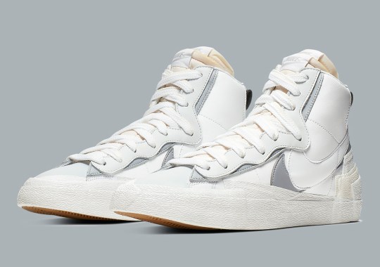 Where To Buy The sacai x Nike Blazer Mid “White”