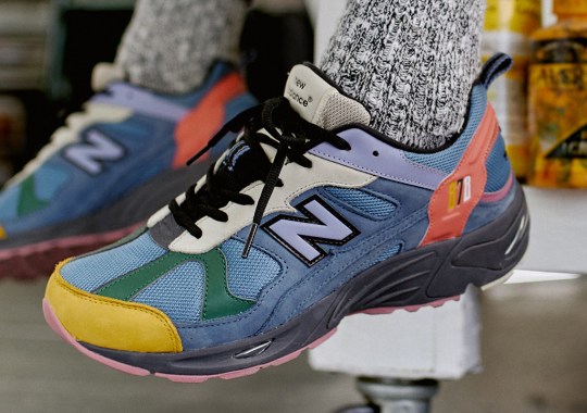 size? Paints Up A Colorful New Balance X-90 Marathon Running Shoes Sneakers WSX90MPA Exclusive