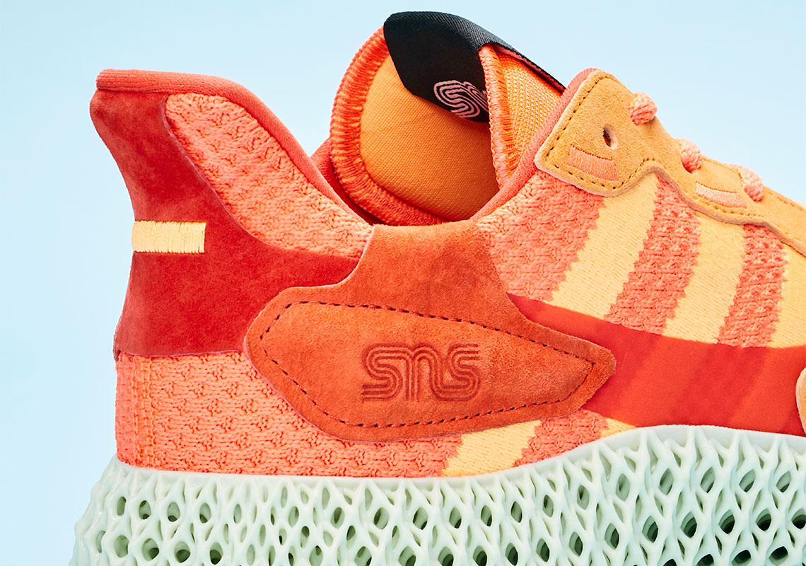 Sns Adidas Consortium Zx4000 4d Sunrise 3