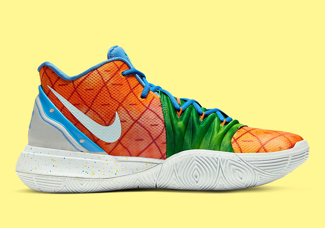 Spongebob Nike Kyrie 5 Pineapple House CJ6951 800 Store List