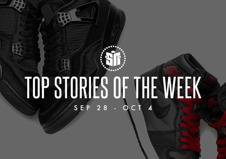 Fourteen Can’t Miss Sneaker News Headlines From September 28th To October 4th