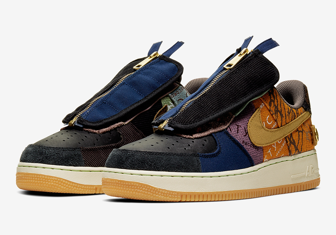 Travis Scott Nike Air Force 1 Low CN2405-900 Release Date