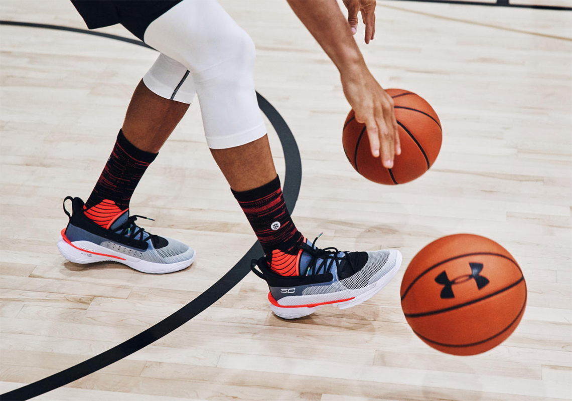 🏀 #NBAKicks 👟 on X: Steph Curry in the Under Armour Curry 7 at @warriors  Media Day! #NBAMediaDay #NBAKicks  / X