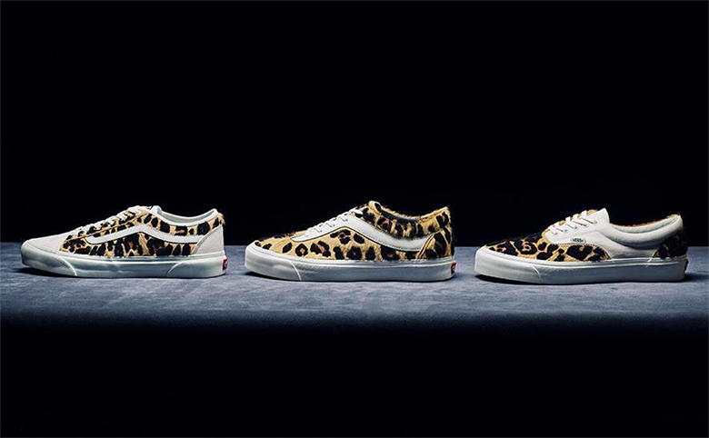 Vans And BILLYS To Release A Collection Of Furry Leopard Prints