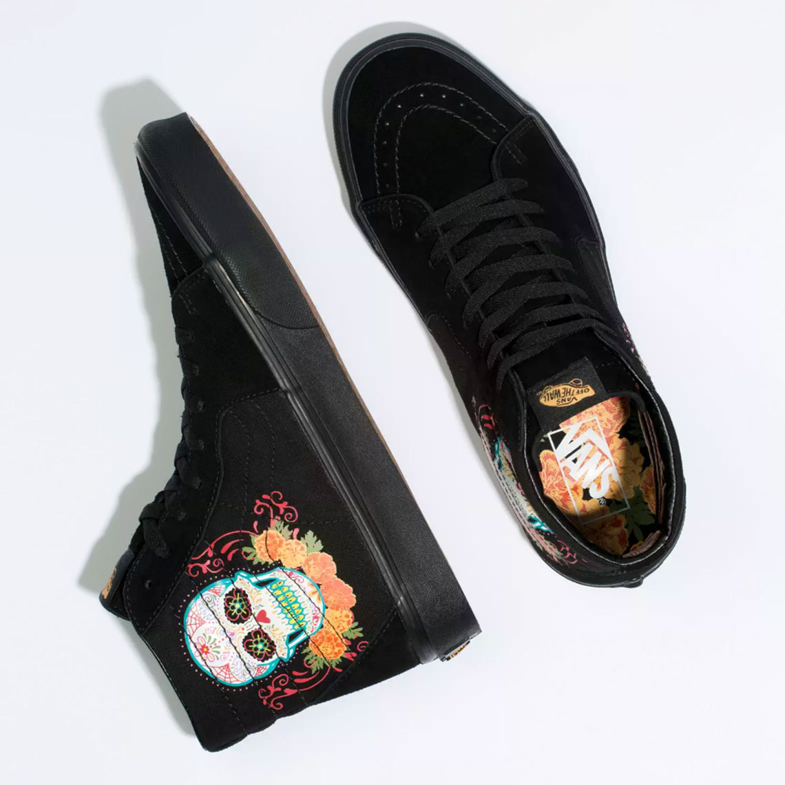 Vans Celebrates Dia De Los Muertos With Glow in The Dark