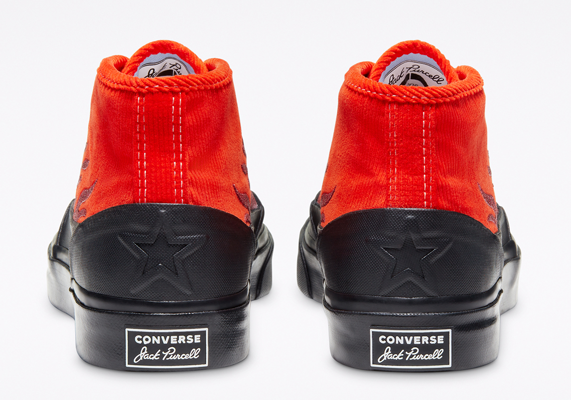 Asap Nast Converse Jack Purcell Mid Red 2