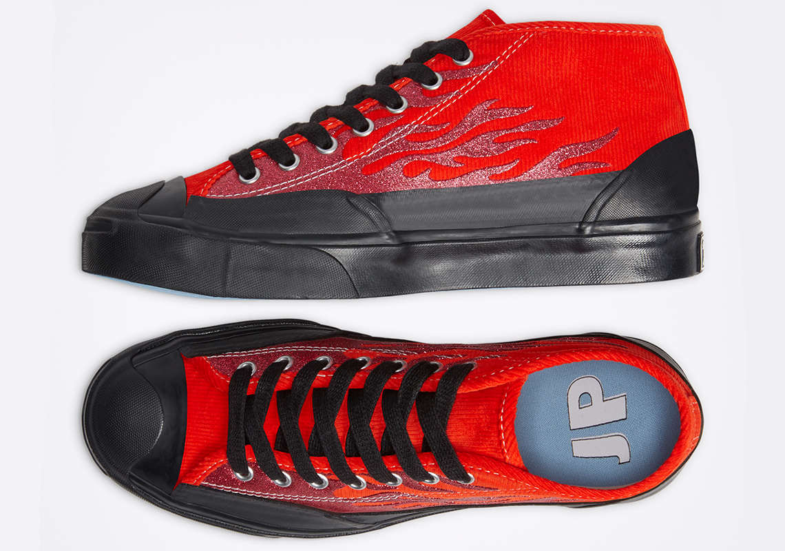 Asap Nast Converse Jack Purcell Mid Red 3