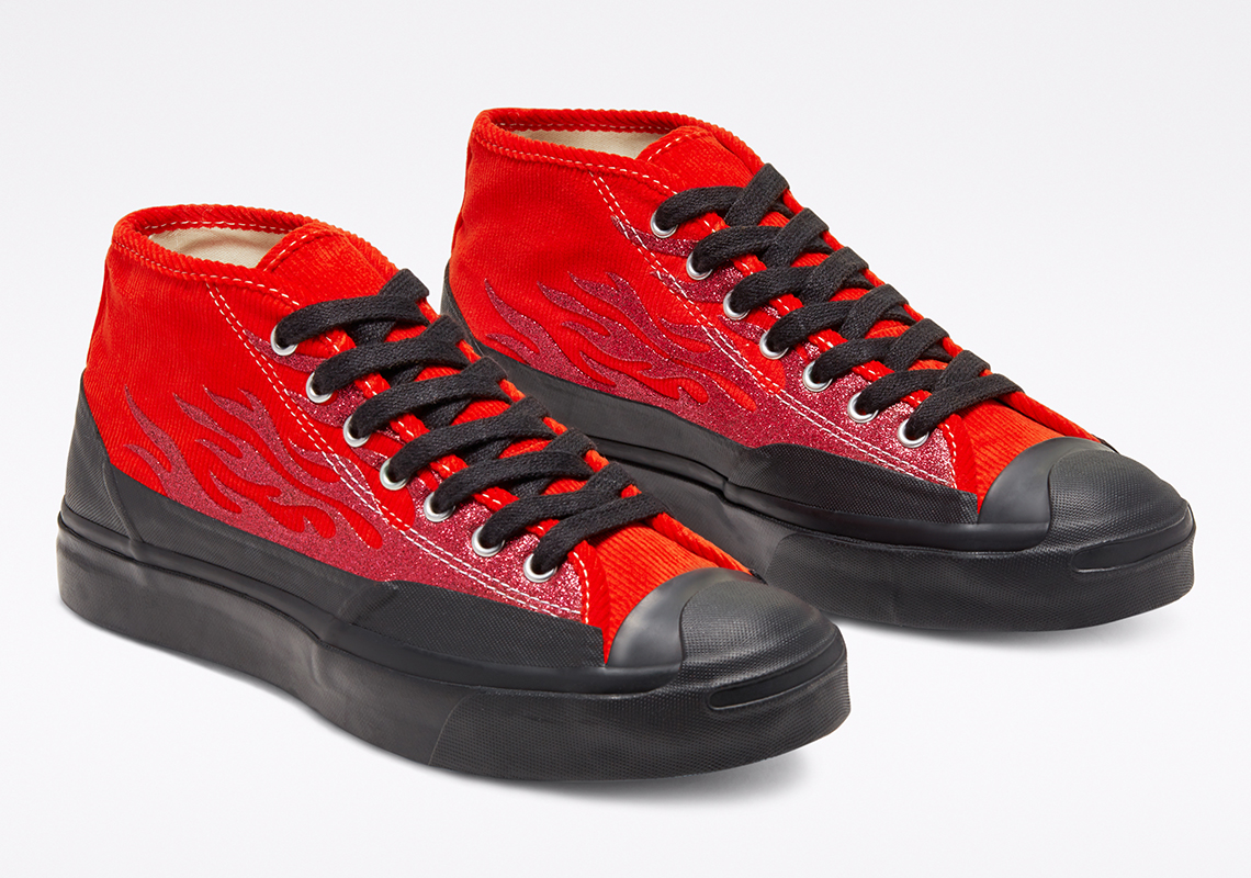 Asap Nast Converse Jack Purcell Mid Red 4