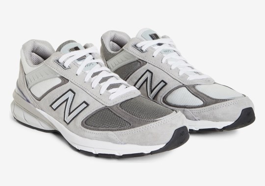 BEAMS Injects Asymmetry To A Greyscale New Balance 990v5