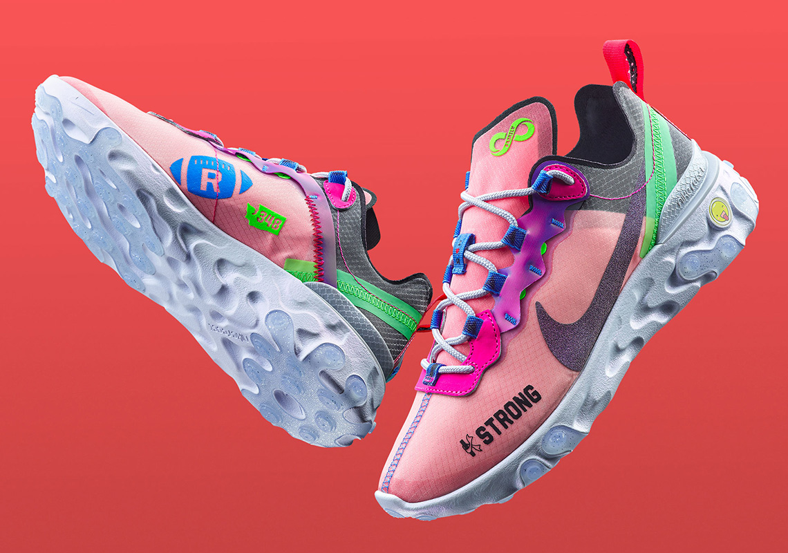Doernbecher Freestyle 2019 Nike React Element 55 Release Date 1