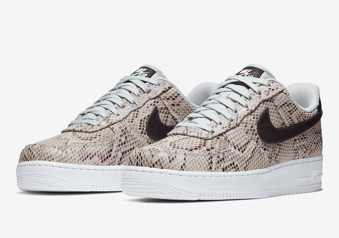 nike air force 1 by you snakeskin