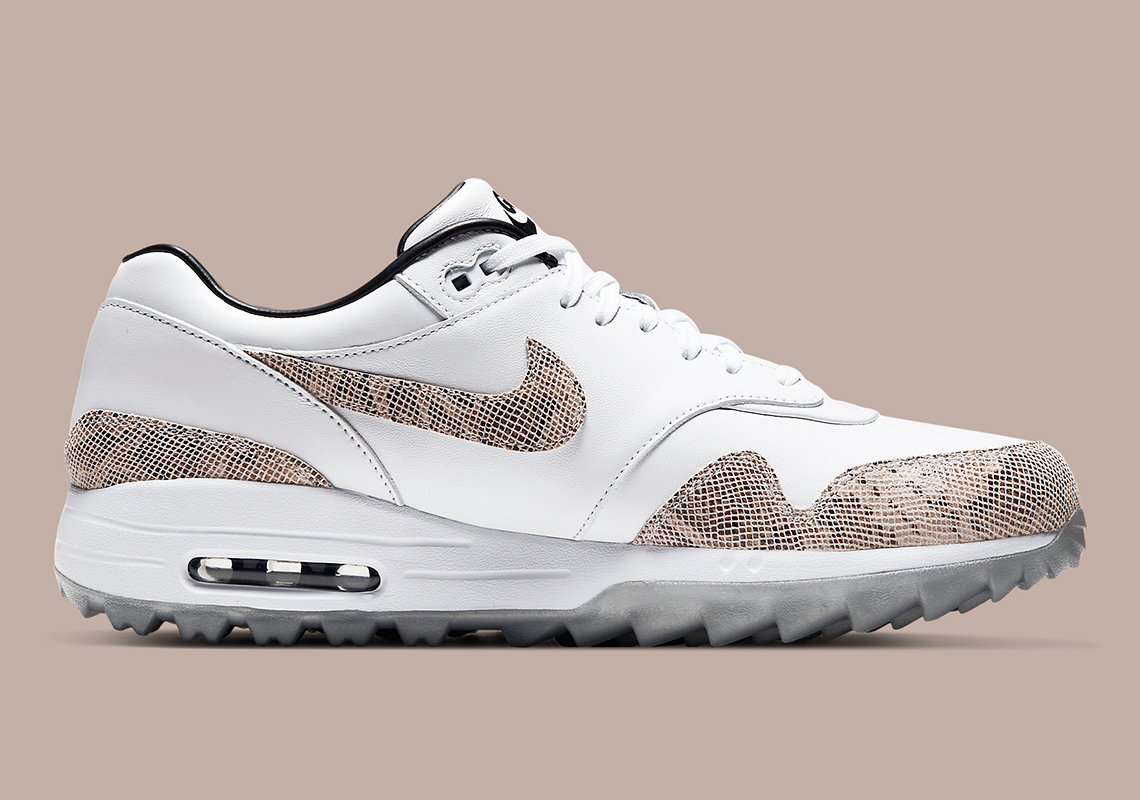 Nike dry Air Max 1 Golf Snakeskin CI6876 101 2