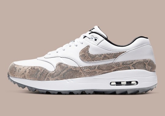 The Nike Air Max 1 Golf Dresses Up In Snakeskin For Black Friday