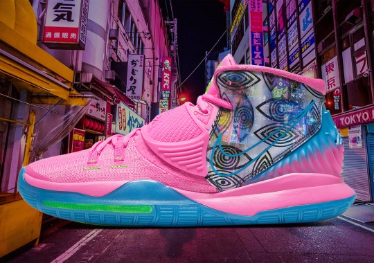 Official Images Of The Nike Kyrie 6 Pre-Heat “Tokyo”