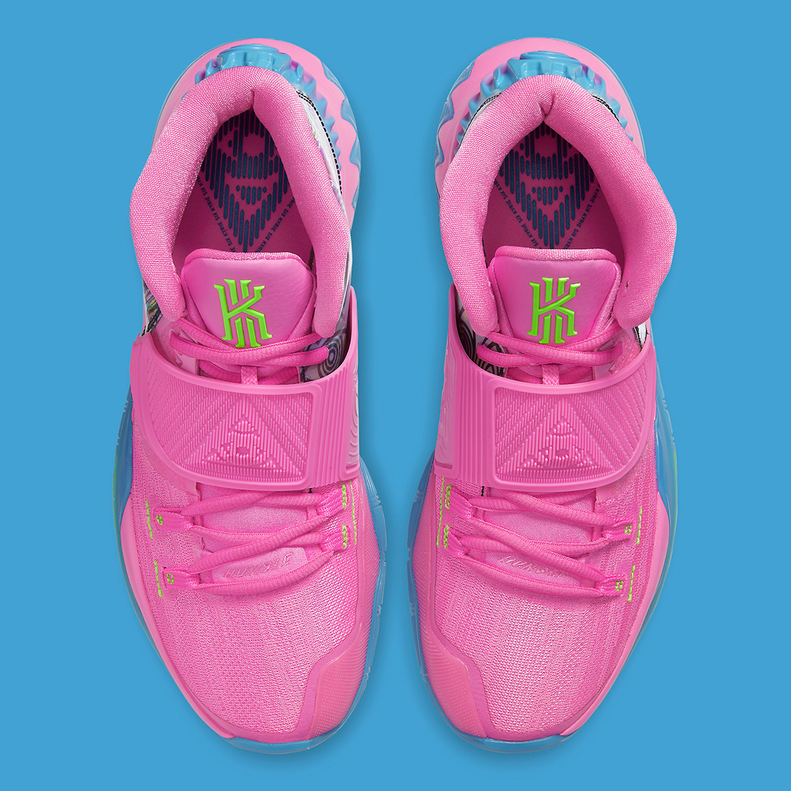 kyrie 6 pink shoes