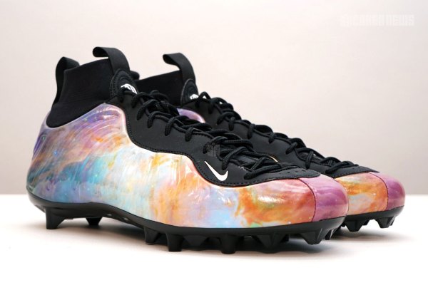 OBJ Nike Foamposite Alternate Galaxy Cleats | SneakerNews.com