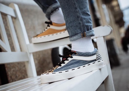 Vans Pieces Together A Patchwork Bold Ni Out Of Staple Fabrics