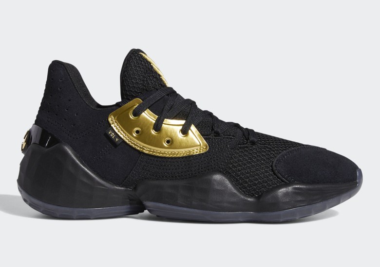 adidas Harden Vol 4 Black Gold EF8648 Release Date | SneakerNews.com