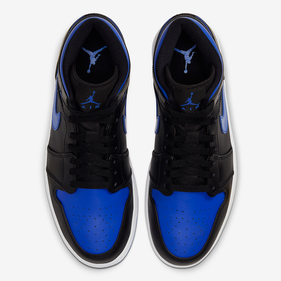 Air Jordan 1 Mid Royal 554724 068 Official Images 2