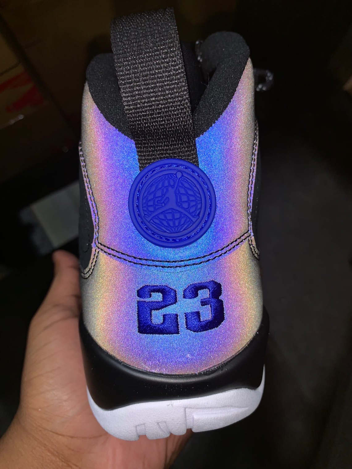 jordan retro 9 iridescent