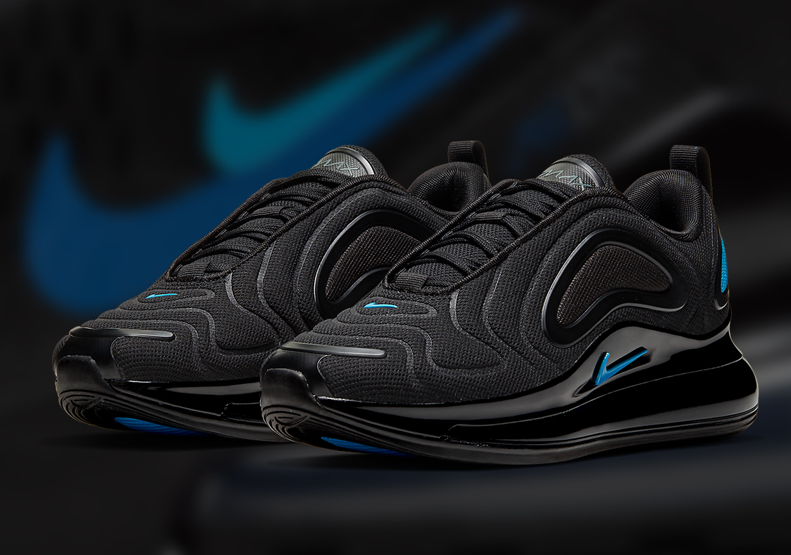 nike air max 720 gs black