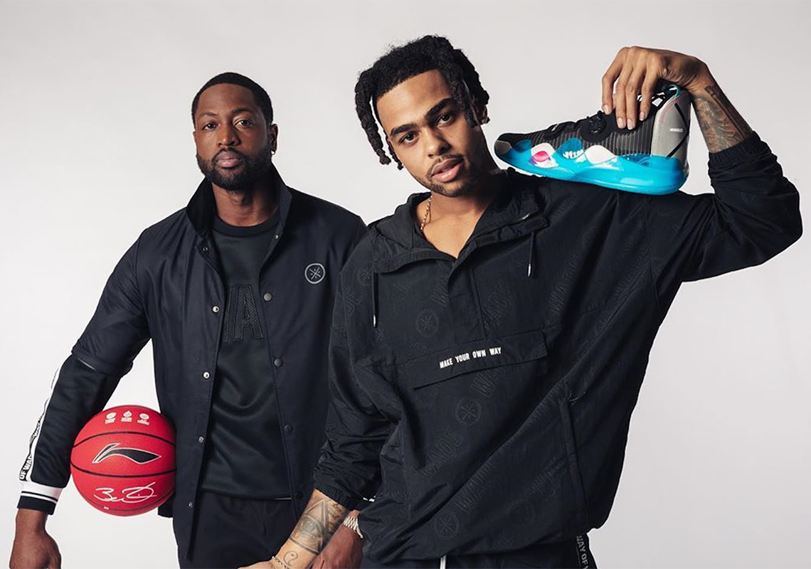 Dwyane Wade Announces Li-Ning's Signing Of D'Angelo Russell