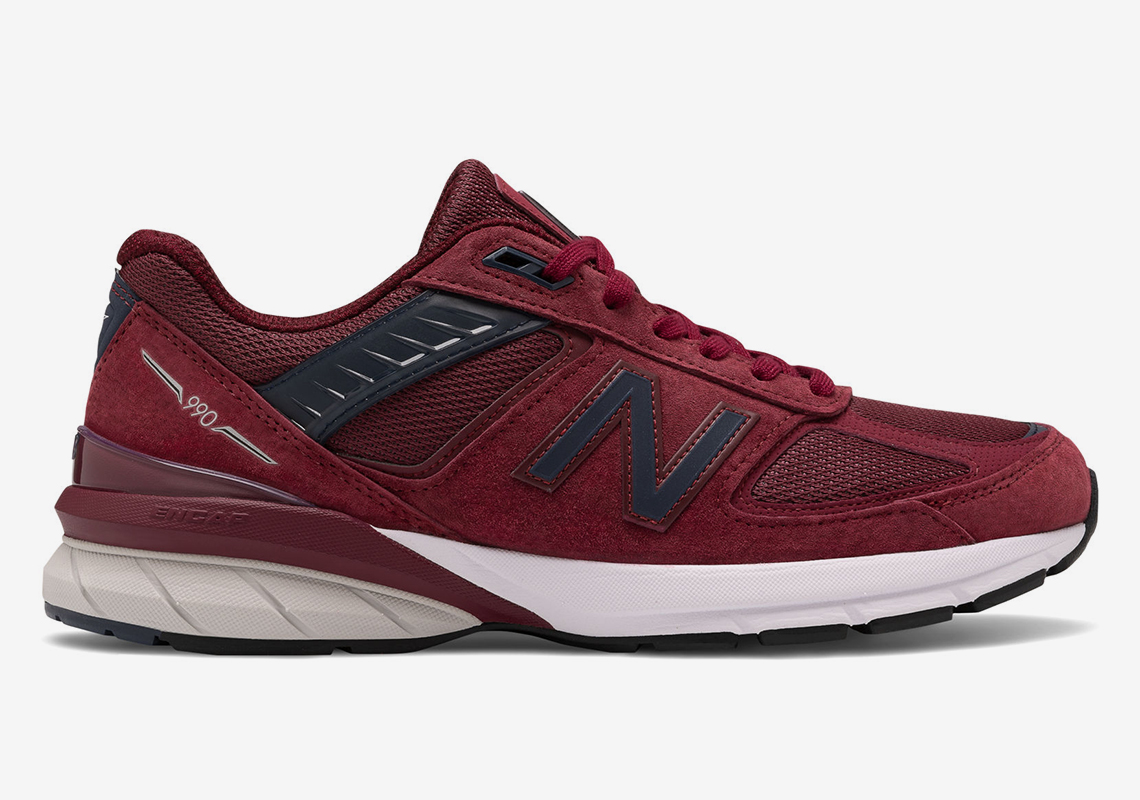 New Balance's Latest 990v5 Is Covered In Rich Burgundy Suede