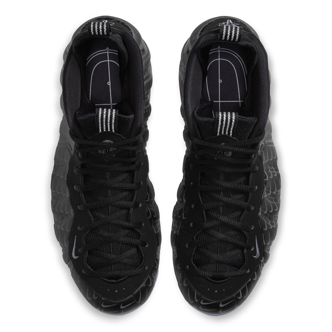 nike foamposite swoosh all over