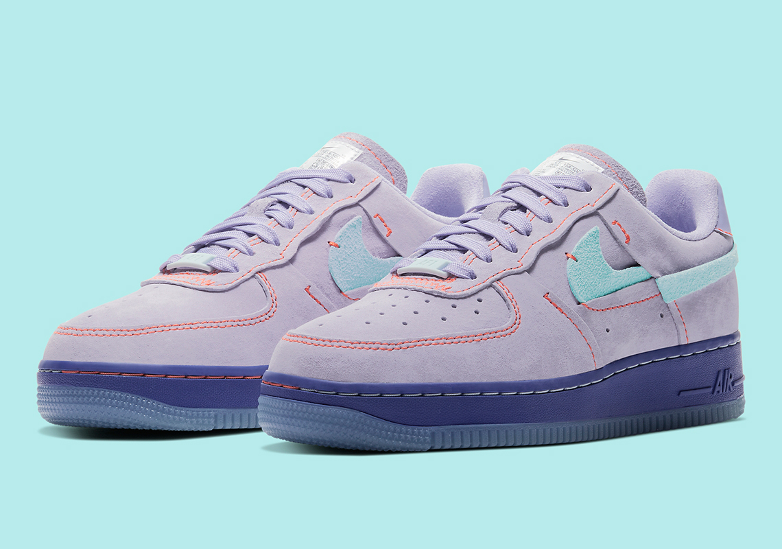 air force 1 pink and purple