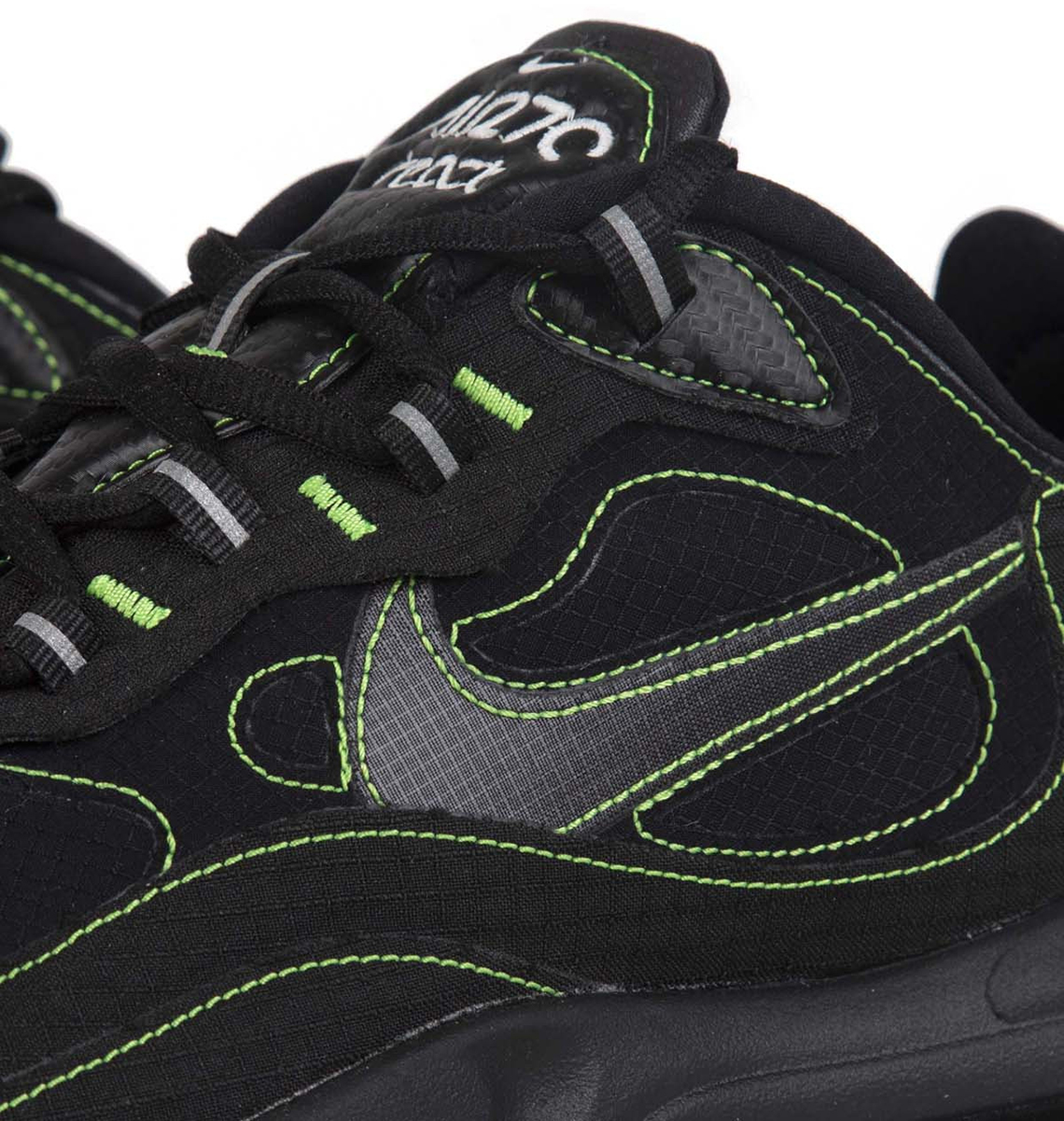Nike Air Max 270 ReactV Black Green CQ6549-001 | SneakerNews.com