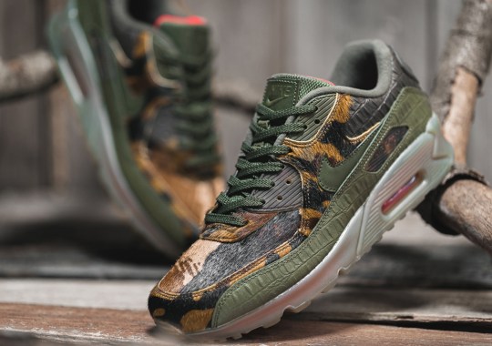 The Wild Nike Air Max 90 “Croc Camo” Releases On November 21st