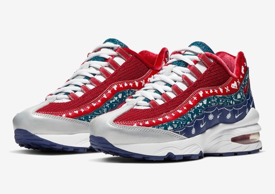 Nike Adds Christmas Wrapping Paper To The Air Max 95